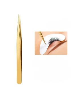 1pc/ 3/5pcs High Precision Lash Tweezers Set Stainless Steel Eyelash Tweezers for Classic Individual and Volume Lash Extensions