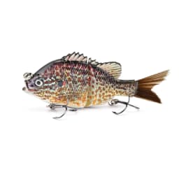 5 Inch Single Joint Bluegill Glide Bait Fish Hard Artificial Fishing Lures Bionic Crankbait Bass Fishing