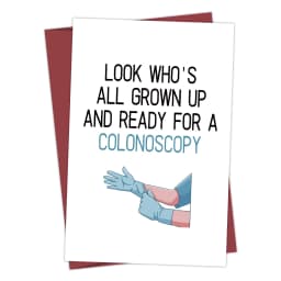 1pcs Funny Birthday Card, Birthday Prank Card, Naughty Funny Greeting Cards For Sister And Brother, Joke Cards For Best Friends