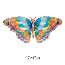 Large Butterfly Aluminum Foil Balloons Butterfly Helium Air Globos Birthday Party Decorations Baby Shower Kids Toy Photo Props