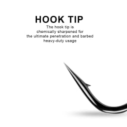PROBEROS 30pcs Luya Fishing Hook Carbon Steel Barbed Double Hook Fishing Hook Chicken Claw Hook Tied Soft Bait Fish Accessories