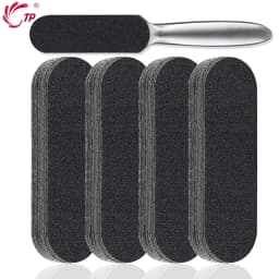 TP 1/20PCS Foot Rasp Profession Feet Care For Hard Dead Skin Callus Remover Pedicure File Replacement For Stainless Steel Handle