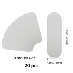 TP 1/20PCS Foot Rasp Profession Feet Care For Hard Dead Skin Callus Remover Pedicure File Replacement For Stainless Steel Handle