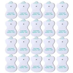 10/20pcs Electrode Pads Reusable Massage Patch for Tens Electrodes Digital Machine Massage 3.5mm Plug Body Massager Accessories
