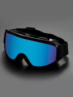 One-Piece Large-Frame Day and Night Ski Goggles, Padded Windproof Single and Snowboard Riding, High-Definition Mountaineering an
