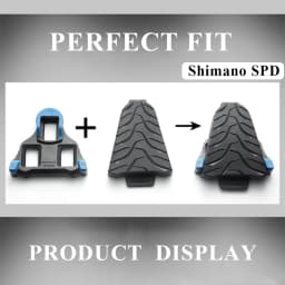 Bike Cleat Cover Bicycle Pedal Cleats Protector Fit SPD for LOOK KEO Road Bike Cycling Shoes Cleats Protection Pedal Cleat Cover