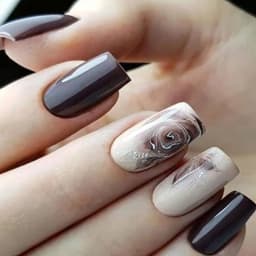 24pcs Short Square French Pink Cartoon Snail False Nails Full Cover Detachable Nail Tips Press on Nails