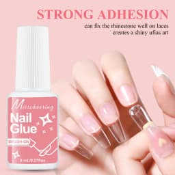 7g Fast Drying Nail Glue for False Nails Professional Glitter Acrylic Nail Rhinestone Nail Art Decoration Glue Manicure Tools