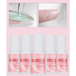 7g Fast Drying Nail Glue for False Nails Professional Glitter Acrylic Nail Rhinestone Nail Art Decoration Glue Manicure Tools