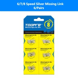 6 Pairs Bike Chain Missing Link 6/7/8/9/10/11/12 Speed MTB Road Bicycle Chain Quick Link Connector Lock Quick Release Buckle