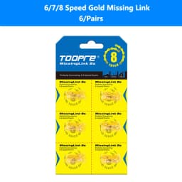6 Pairs Bike Chain Missing Link 6/7/8/9/10/11/12 Speed MTB Road Bicycle Chain Quick Link Connector Lock Quick Release Buckle