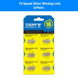 6 Pairs Bike Chain Missing Link 6/7/8/9/10/11/12 Speed MTB Road Bicycle Chain Quick Link Connector Lock Quick Release Buckle