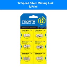 6 Pairs Bike Chain Missing Link 6/7/8/9/10/11/12 Speed MTB Road Bicycle Chain Quick Link Connector Lock Quick Release Buckle