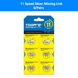 6 Pairs Bike Chain Missing Link 6/7/8/9/10/11/12 Speed MTB Road Bicycle Chain Quick Link Connector Lock Quick Release Buckle