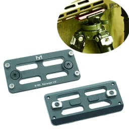 Mlok Action Camera Arca Rail Mount Adapter Base 3.15 Inch M-LOK Aluminum Quick Release For Arca-Swiss RRS Tripod Hunting Parts