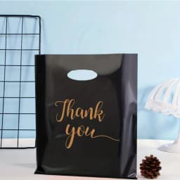 10/100PCS Thank You Handbag Product Shopping Bag Candy Gift Candy Packaging Thanksgiving Wedding Birthday Party Decoration