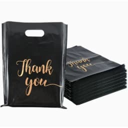 10/100PCS Thank You Handbag Product Shopping Bag Candy Gift Candy Packaging Thanksgiving Wedding Birthday Party Decoration