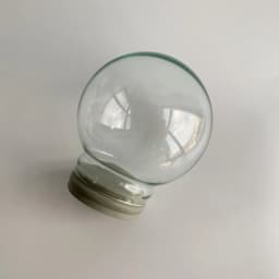 Promotional Gift 45/65/80/100/120MM Diameter DIY Empty Glass Snow Globe Wholesales