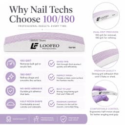 10Pcs/Lot Nail File Buffer Double Side Nail Files Buffer 80/100/150/180/240 Grit Limas Trimmer Lime Nail Art Ongle Manicure Tool