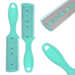 1pc Hair Cutting Comb Hair Brushes With Razor Blades Hair Trimmer Cutting Thinning Tool Barber Tool Hair Salon Barber Comb