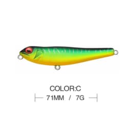 71mm 7g Reals Pencil Topwater Fishing Lures Surface Floating Stickbait Wobblers Walking Baits Leurre de Artificial Hard Bait