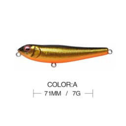 71mm 7g Reals Pencil Topwater Fishing Lures Surface Floating Stickbait Wobblers Walking Baits Leurre de Artificial Hard Bait