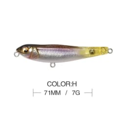 71mm 7g Reals Pencil Topwater Fishing Lures Surface Floating Stickbait Wobblers Walking Baits Leurre de Artificial Hard Bait