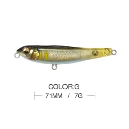 71mm 7g Reals Pencil Topwater Fishing Lures Surface Floating Stickbait Wobblers Walking Baits Leurre de Artificial Hard Bait