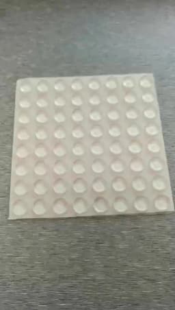 100pcs Transparent Self Adhesive Round Feet Bumpers Silicone Rubber Bumpers Soft Anti Slip Shock Absorber Feet Pads Damper
