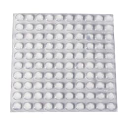 100pcs Transparent Self Adhesive Round Feet Bumpers Silicone Rubber Bumpers Soft Anti Slip Shock Absorber Feet Pads Damper