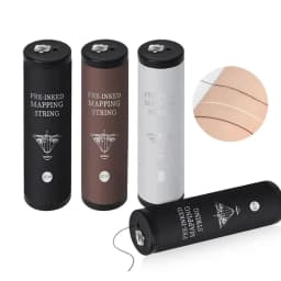 20M Elastic String Permanent Makeup Tattoo Supplies For Eyebrows Microblading Pre-Inked Mapping Tool Making Eyebrow String Line