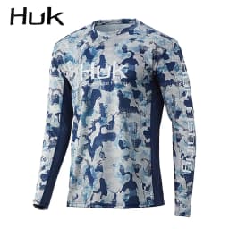 Fishing Clothes Men's Long Sleeve Performance Shirt 50+ UPF Summer Quick Dry Tops Lightweight Breathable Outdoor Shirts