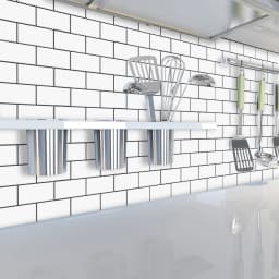 10 Sheets Big Tiles Peel and Stick Wall Stickers Brick Vinyl Wallpaper Waterproof Kitchen Bathroom Backsplash Home Decor