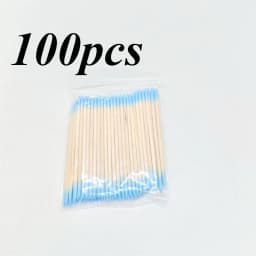 900/100/300pcs Disposable Wooden Micro Bud Swabs Lint Free Eyelash Extension Glue Removing Tools Makeup Mini Brush