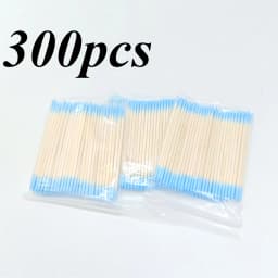900/100/300pcs Disposable Wooden Micro Bud Swabs Lint Free Eyelash Extension Glue Removing Tools Makeup Mini Brush