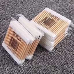 900/100/300pcs Disposable Wooden Micro Bud Swabs Lint Free Eyelash Extension Glue Removing Tools Makeup Mini Brush