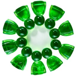 Pawn/ Chess 24mm Plastic Game Pieces for Board Game Accessories 4 Colors 10pcs