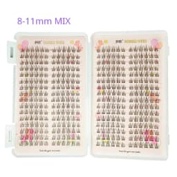 32Rows Manga Lash Eyelash Book High Quality Cluster Lashes Manhua Eyelashes Elf Makeup Strand Eyelashes Y2K Eyelashes Extension