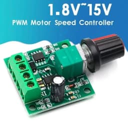 1pc DC Motor 1.8V 3V 5V 6V 12V PWM Adjustable Speed Controller Potentiometer Knob Switch Kit Control Governor
