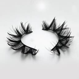 7 Pairs Wet False Eyelashes Fluffy Fairy Cat Eyelashes 3D Cat Eye Lashes, Faux Eyelashes, Natural Long Full Strip Lashes Winged