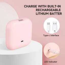 Compact Mirror with Lights, 1X/2X Magnification Portable Folding Handheld Small Pocket LED Travel Makeup Mirror for Gift, Purse