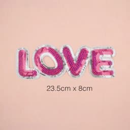 Big Sequin Applique Patches Transfer for clothing Backpacks Jackets Iron-on Stitch Sewing Applications Adhesive Thermoadhesive