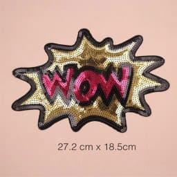 Big Sequin Applique Patches Transfer for clothing Backpacks Jackets Iron-on Stitch Sewing Applications Adhesive Thermoadhesive