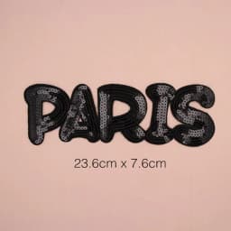 Big Sequin Applique Patches Transfer for clothing Backpacks Jackets Iron-on Stitch Sewing Applications Adhesive Thermoadhesive