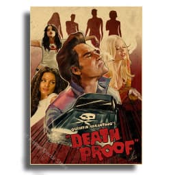 Monsters Movie Poster Retro Kraft Paper Prints Vintage Home Decor Picture Living Room Decoration Horror Film Art Wall Painting