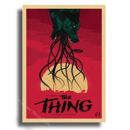Monsters Movie Poster Retro Kraft Paper Prints Vintage Home Decor Picture Living Room Decoration Horror Film Art Wall Painting