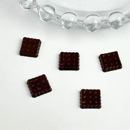 50pcs Resin Chocolate Nail Charms Cream Flatback Nail Art Decoration Accessories DIY Ornaments Crafts