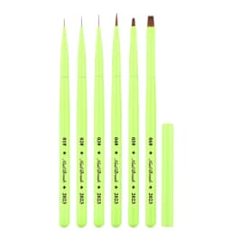 Green Nail Brush Gel Brush For Manicure Acrylic UV Gel Extension Pen Nail Polish Painting Drawing Brush