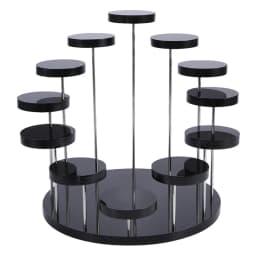 Cupcake Stand Acrylic Display For jewelry Cake Dessert Rack Party Decor