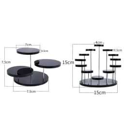 Cupcake Stand Acrylic Display For jewelry Cake Dessert Rack Party Decor
